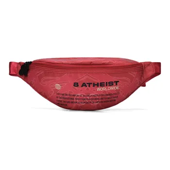 8atheist Fanny Packs Red