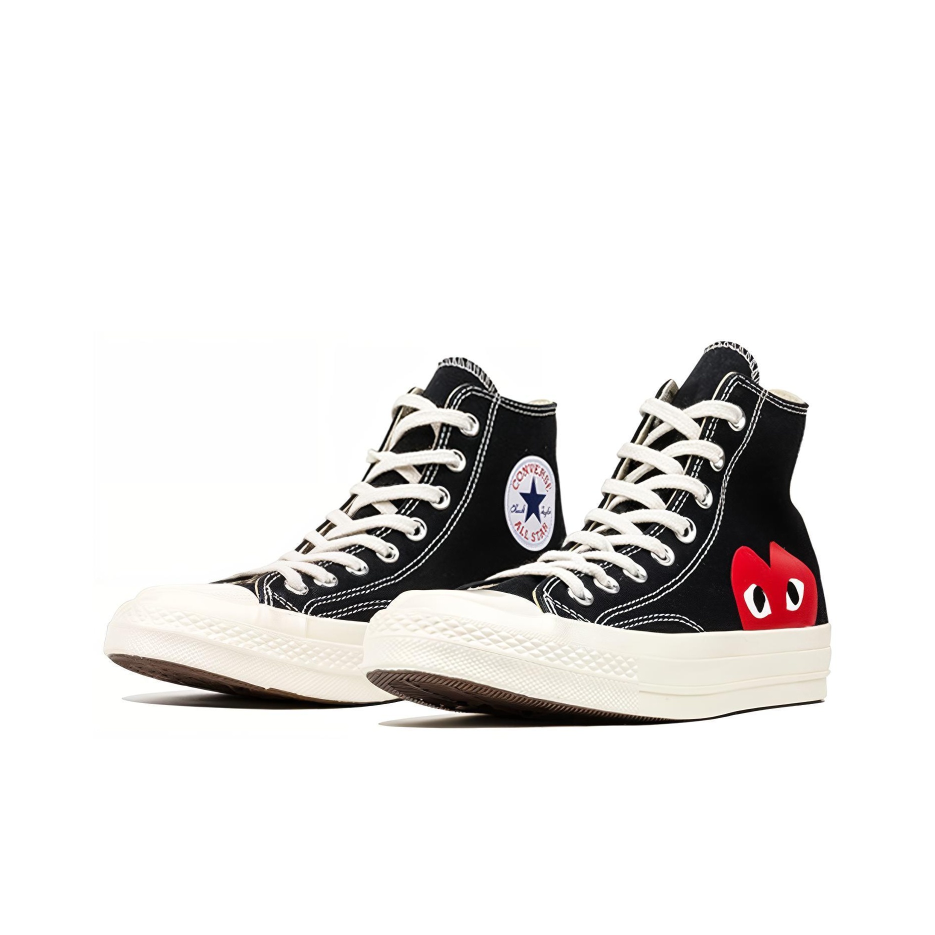 Converse Comme Des Garcons Play X Chuck 70 High Black 2015 POIZON