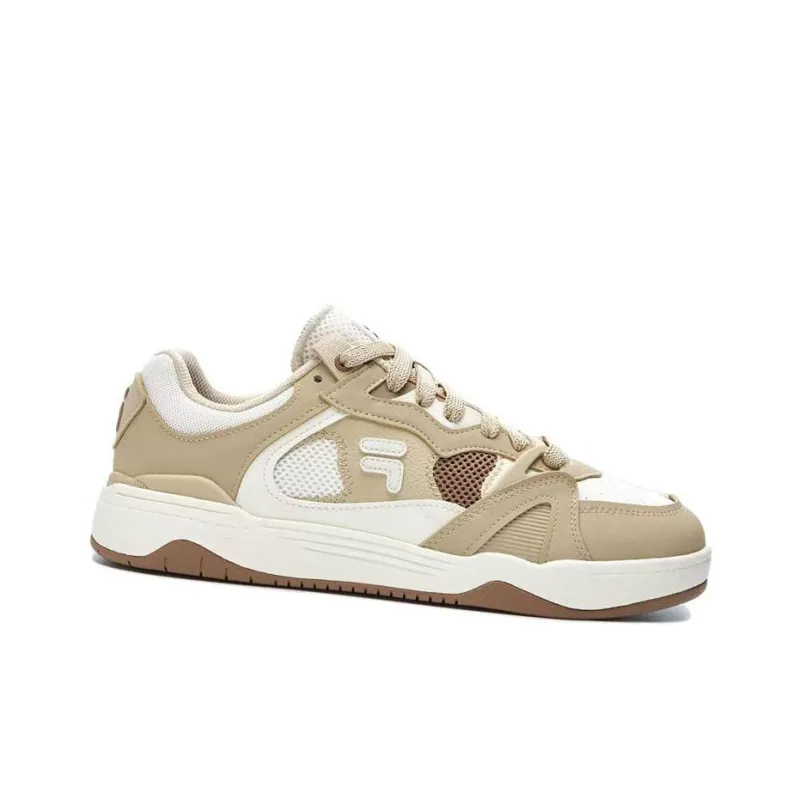 FILA FUSION Classic Skate Shoes 'Khaki White'-1