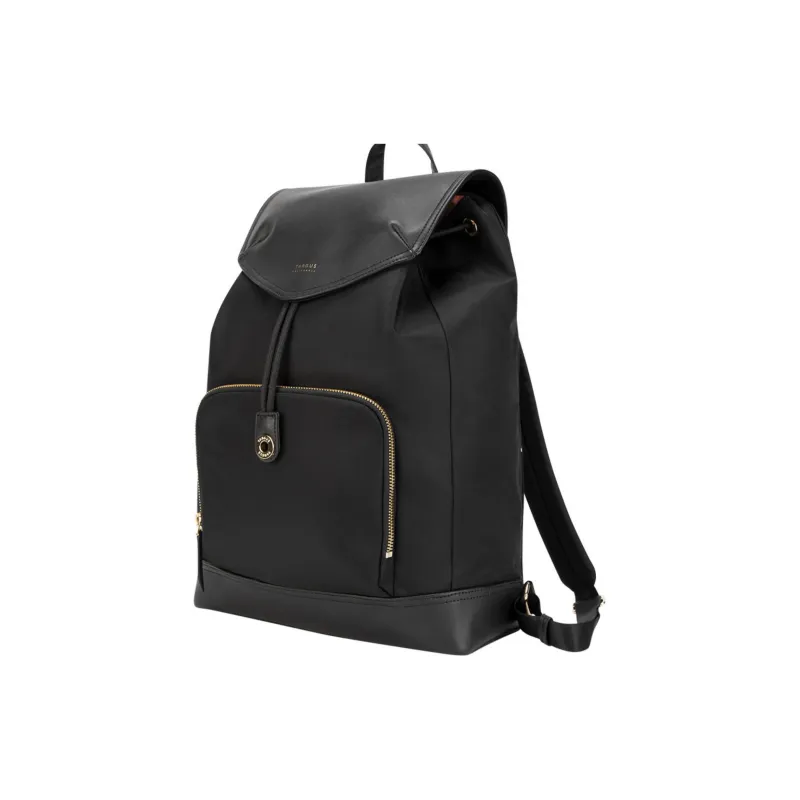 TARGUS Nylon And Leather Backpack Medium Size Unisex Black-1