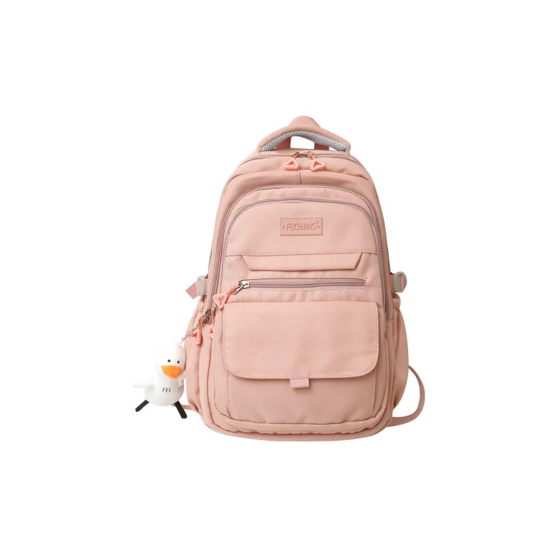 Alcohol Dragon Nylon Backpack Regular Unisex Multicolor-5