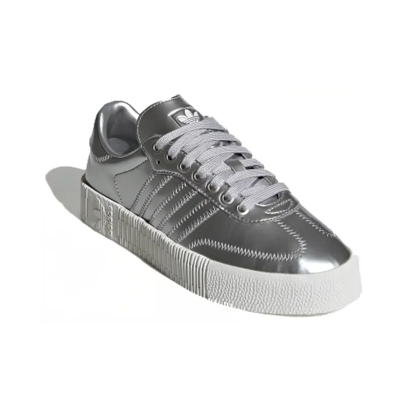 Adidas Sambarose Silver Metallic Women's-1