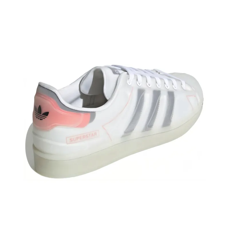 Superstar Adidas Originals Futureshell 'White Semi Solar Red'-3