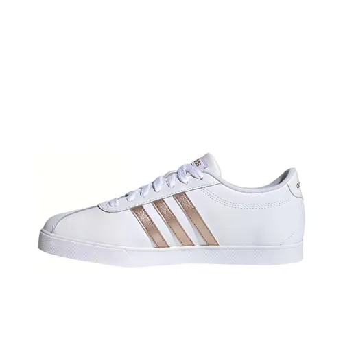 Adidas Neo Courtset 'White Copper Metallic' Women's