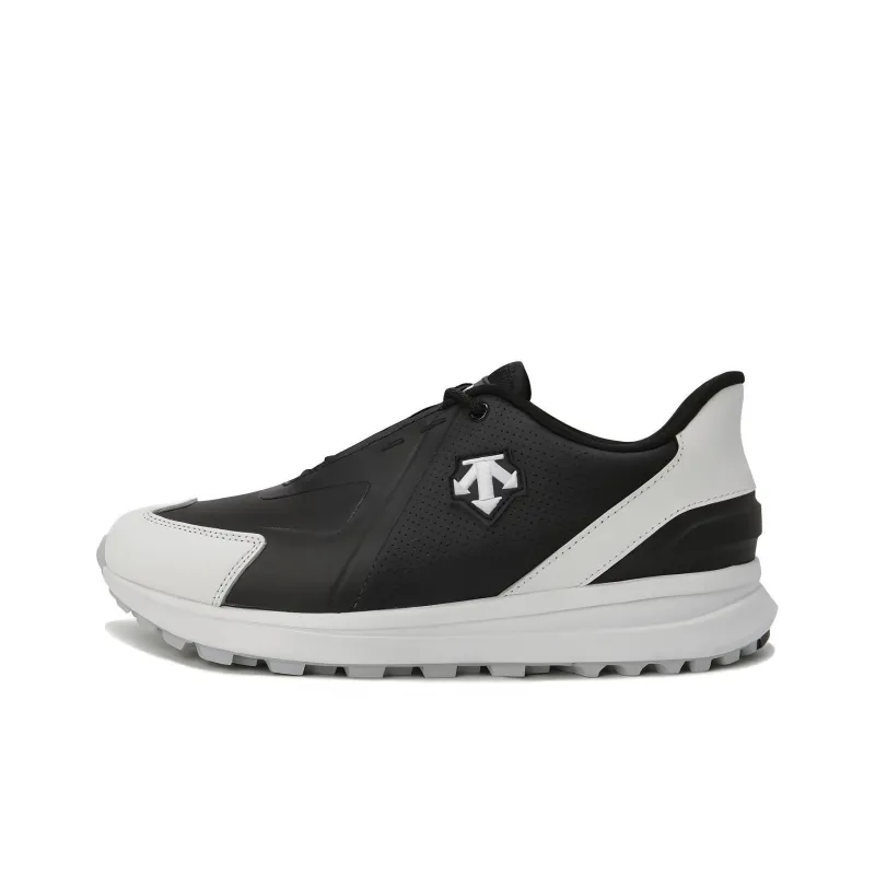 DESCENTE D JOGGER Cushioning, Wear Resistant Low Top Golf Shoes Unisex Black-0