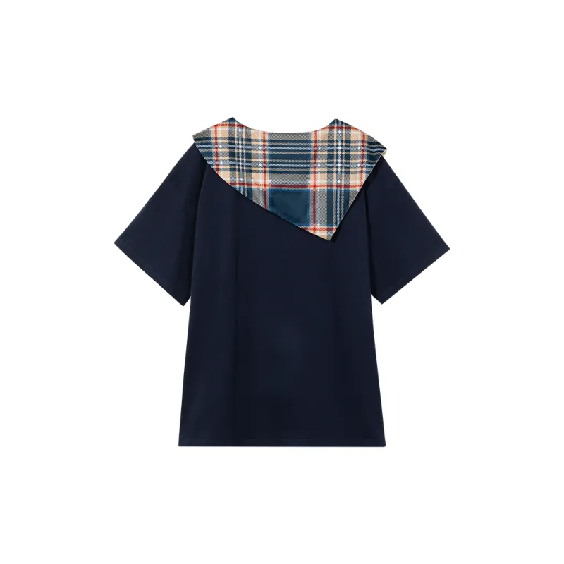 B.Duck T Shirt Women's Navy Blue-1