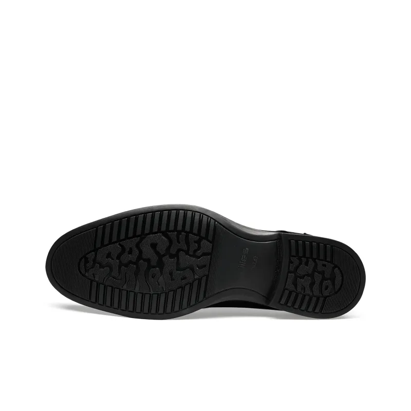 Millies Dress Shoes Men Low Top Black-5