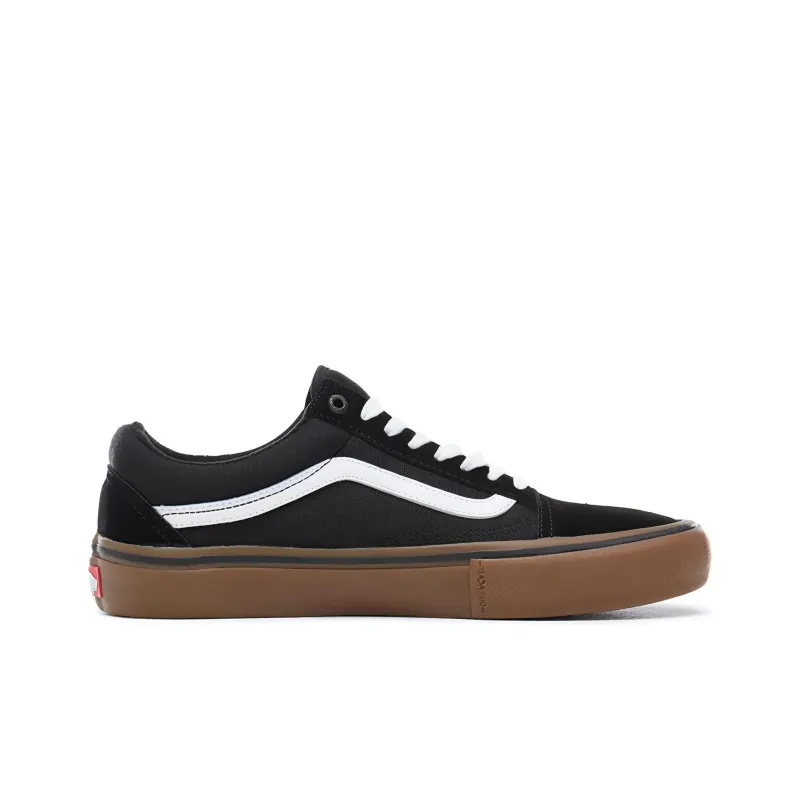 Vans Old Skool Pro Black White Gum-1