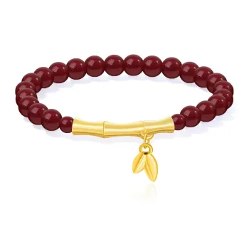 Lao Feng Xiang Cinnabar Bracelets Women's