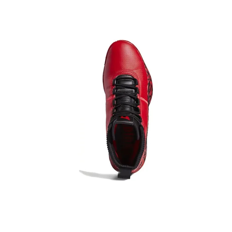 Adidas Dame 5 Mid Tops Large Red-3