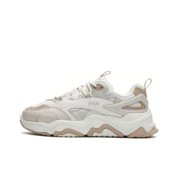 FILA Collina Anti Slip Wear Resistant Low Top Casual Shoes Women's Beige