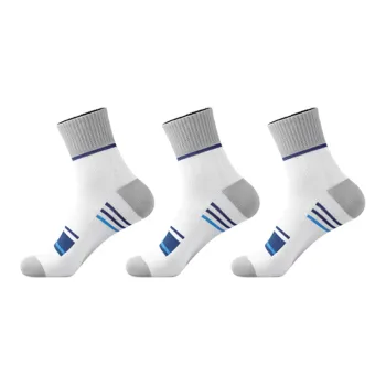 H-YXIANG Mid-Calf Socks Men's 3 Pack