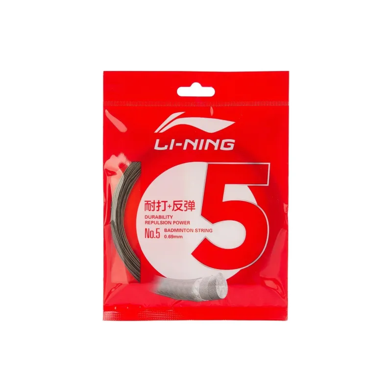 LiNing Badminton Series Stretchable And Durable Badminton Racket Strings Nylon Unisex 10m/33feet-5