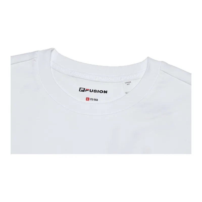 FILA FUSION T Shirt Unisex Standard White-2