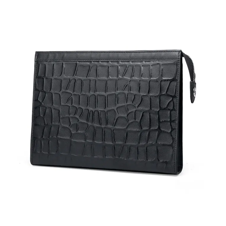 DOSRFINI Genuine Leather Cow Leather Clutch Men's-1