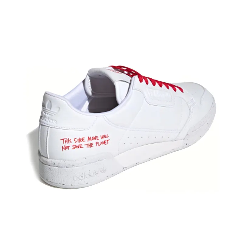 Adidas Continental 80 Clean Classics White Scarlet-3