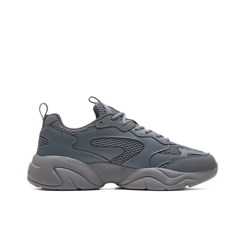 PEAK Casual Shoes Men Low Top Paloma Gray-1