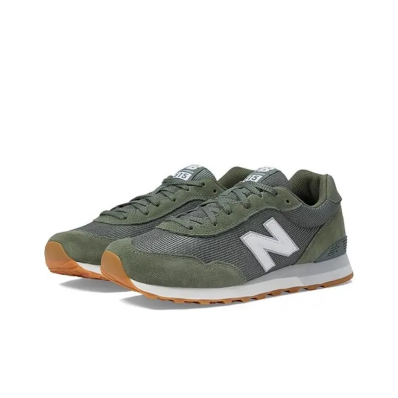 New Balance NB 515 Cushioning Wear Resistant Low Top Running Shoes Men's Green-2