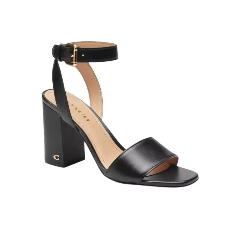 COACH Shelby Fashion Sandal 8.2cm Women's Black-2