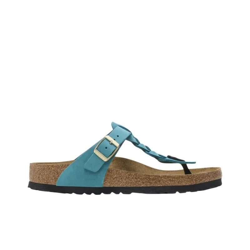 Birkenstock Gizeh Flip Flops Women's Blue-1