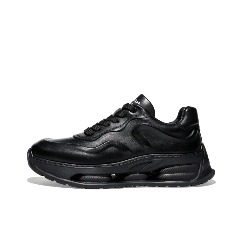 MILLIE'S Abrasion-Resistant Low-Top Chunky Sneakers Men's-0