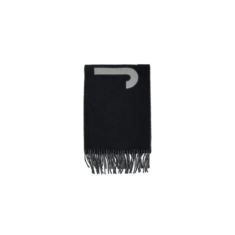 Jacquemus Fringe Logo Scarf-1