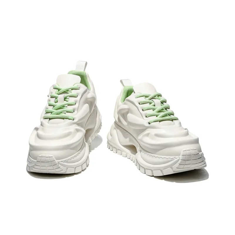 MOERBAI Breathable Lightweight Height Increasing Low Top Casual Shoes Men's-3