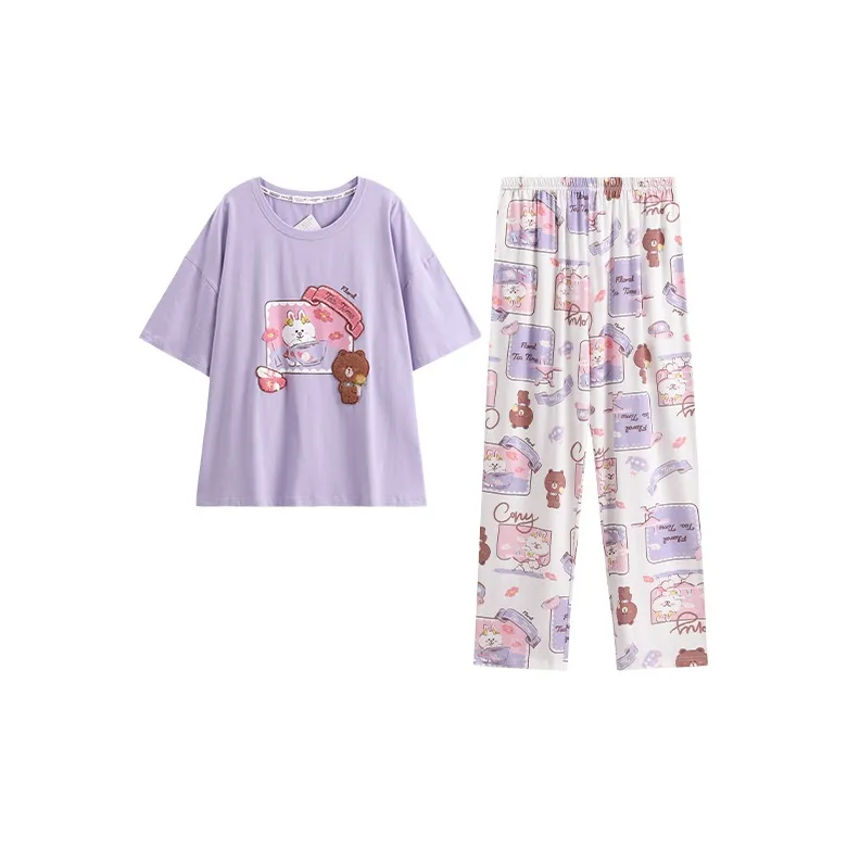 FENTENG x LINE FRIENDS , Pajama Set Women's-1