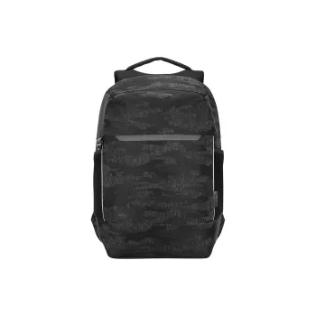 TARGUS Nylon Fabric Backpack Large Size Unisex Black Gray Camouflage