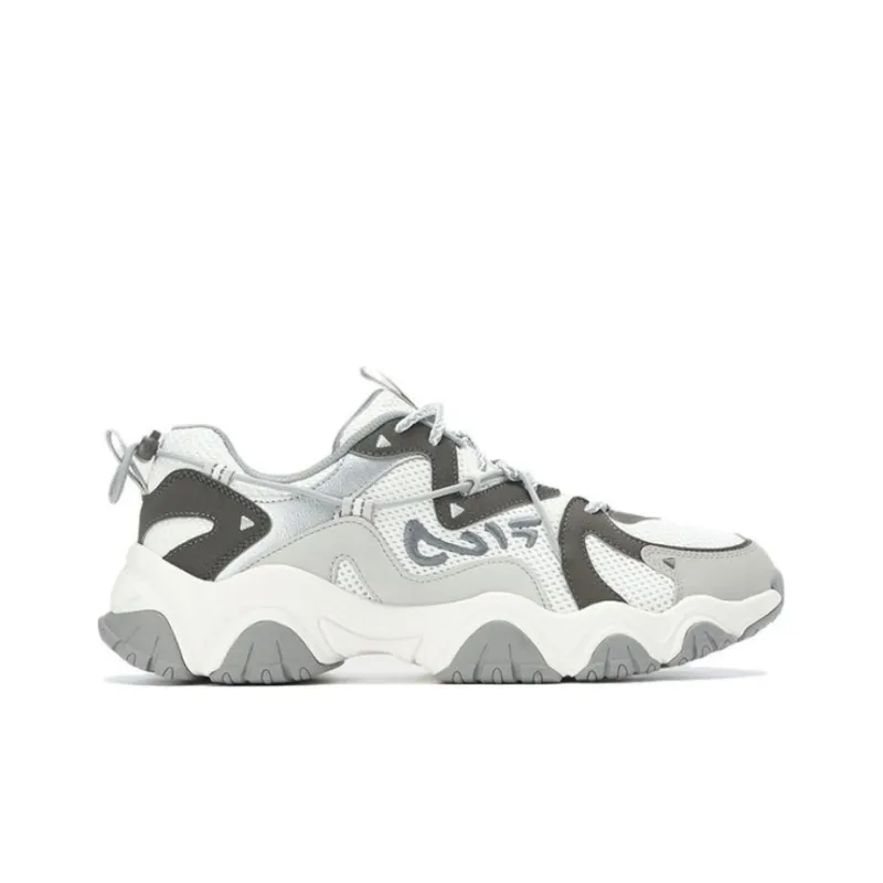 FILA Fluid 4 Sneakers 'White Grey Silver'-1