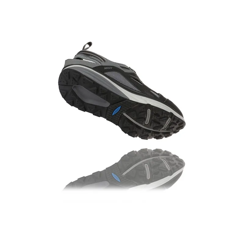 MBT Cushioned Wear Resistant Breathable Low Top Outdoor Shoes Men's Black-4