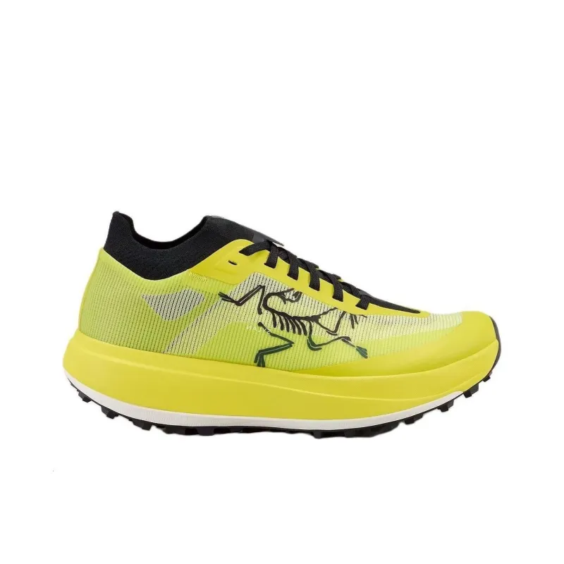 Arcteryx SYLAN Anti-Slip Wear-Resistant Low-Top Running Shoes Women's Yellow-1