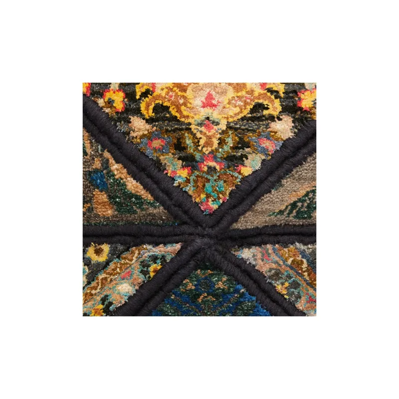 LOEWE Silk And Wool Blend Handbag Extra Large Unisex Multicolor-5