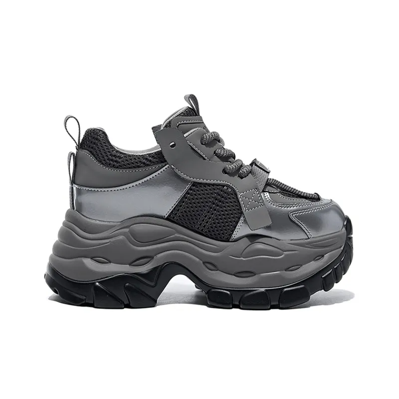 SANTA BARBARA POLO & RACQUET CLUB Breathable Low-Top Chunky Sneakers Women's-1