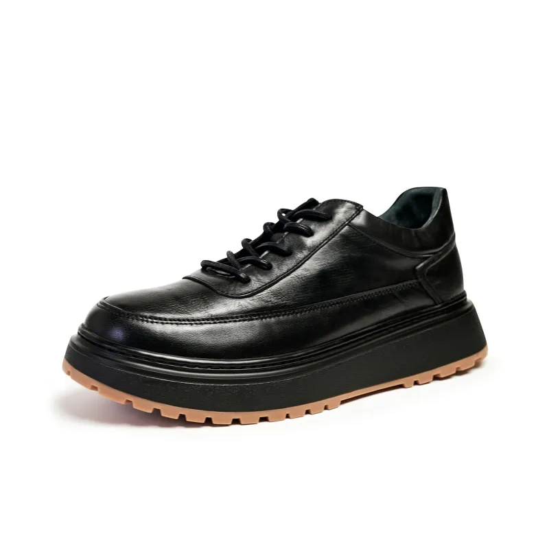 Brounvanm Casual Shoes Men's Black-1