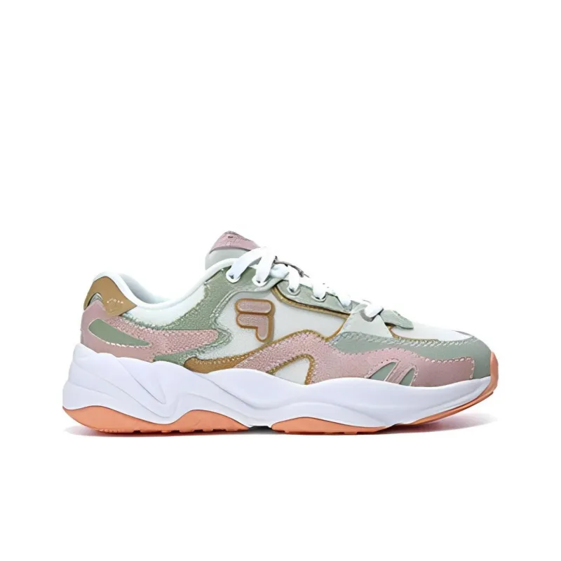 FILA FUSION Flash Sneakers 'White Green Pink' Women's-1