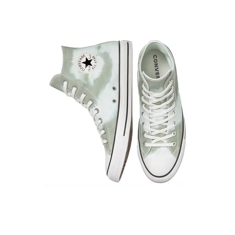 Chuck Taylor All Star Converse High 'Summer Wave Washed Light Field Surplus' Women's-3