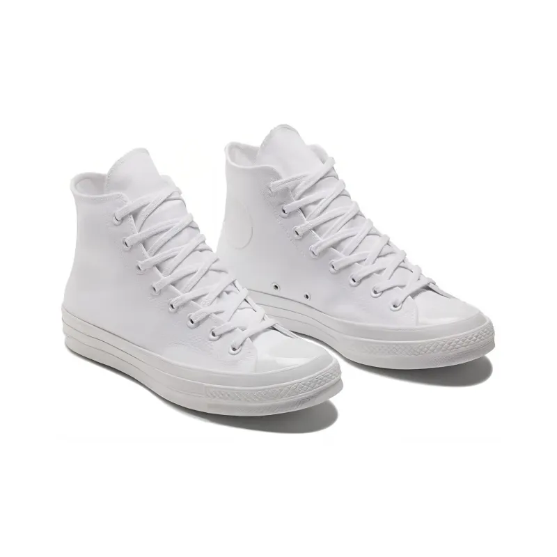 Converse Chuck Taylor All Star Durable Breathable Lightweight High Top Canvas Shoes Unisex White-2