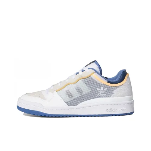 Adidas Forum Low TT Cloud White Acid Orange Crew Blue