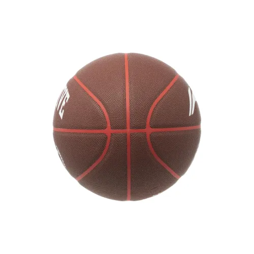 Anta PVC Basketball Brownish Red White Size 7 Ball Training Unisex