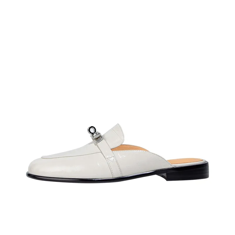 WUDASHU Loafers Women's White-0