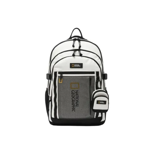 NATIONAL GEOGRAPHIC Nylon Backpack Women's White