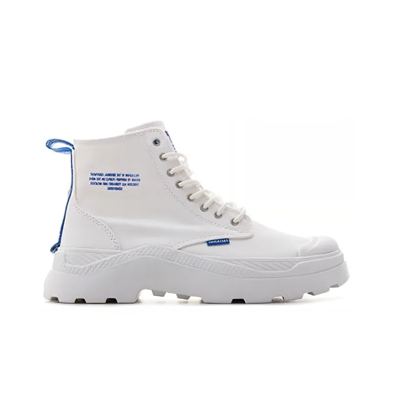 Palladium Pallakix Hi Dare Safe Ankle Length Martin Boot Unisex Ecru-1
