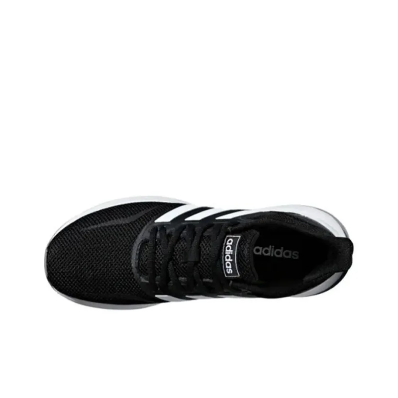 Adidas Neo Runfalcon 1.0 Lightweight Low Top Casual Running Shoes Women's Black White-3