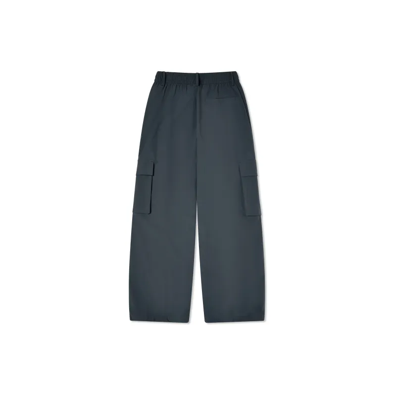 Kappa Summer Cargo Pants Women's Iron Asphalt Gray-1