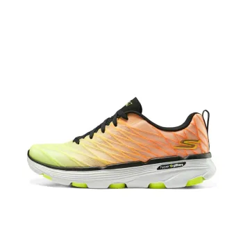 Skechers Cushioning Rebound Low Top Casual Y2K Vintage Running Shoes Men's Yellow Orange