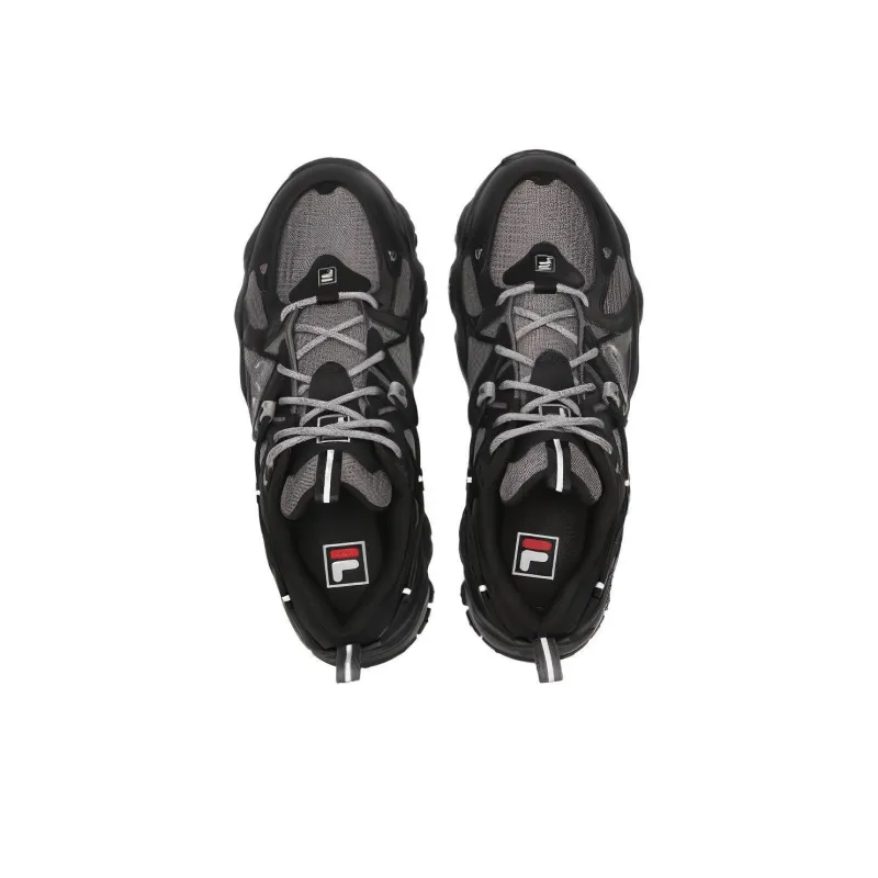 FILA Fluid 4 Sneakers 'Black Grey'-3