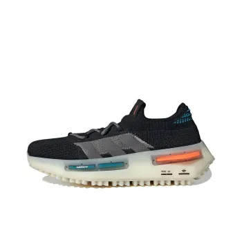 Adidas Originals Nmd S1 Core Black Blue Orange