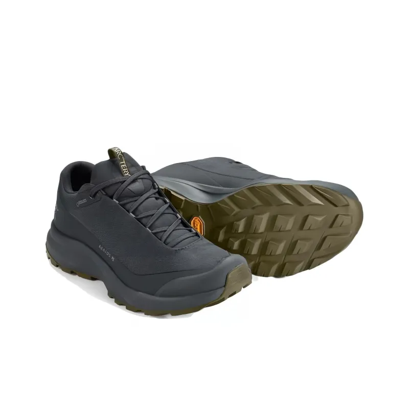 Arcteryx Aerios FL Cushioned Slip-Resistant Abrasion-Resistant Breathable Low-Top Running Shoes Men's Gray-2