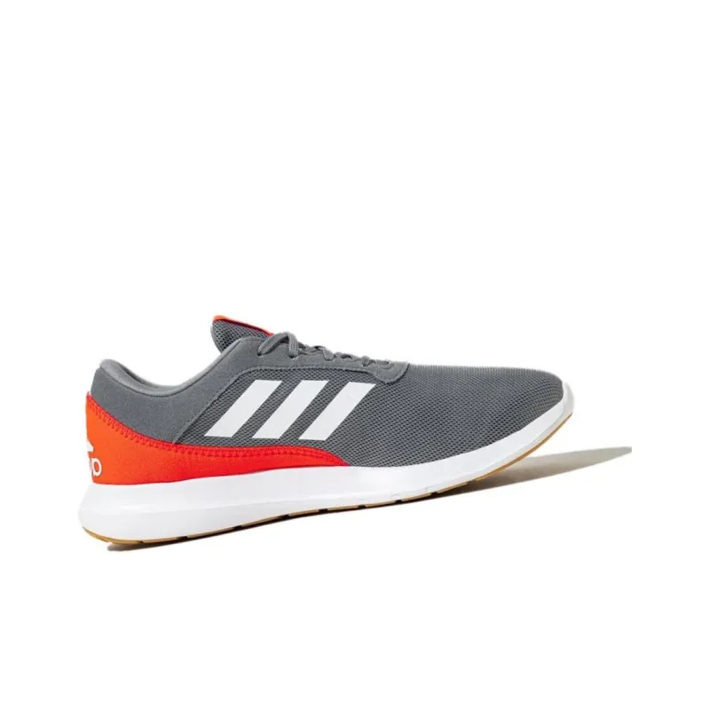 Adidas Coreracer 'Grey White Solar Red'-1